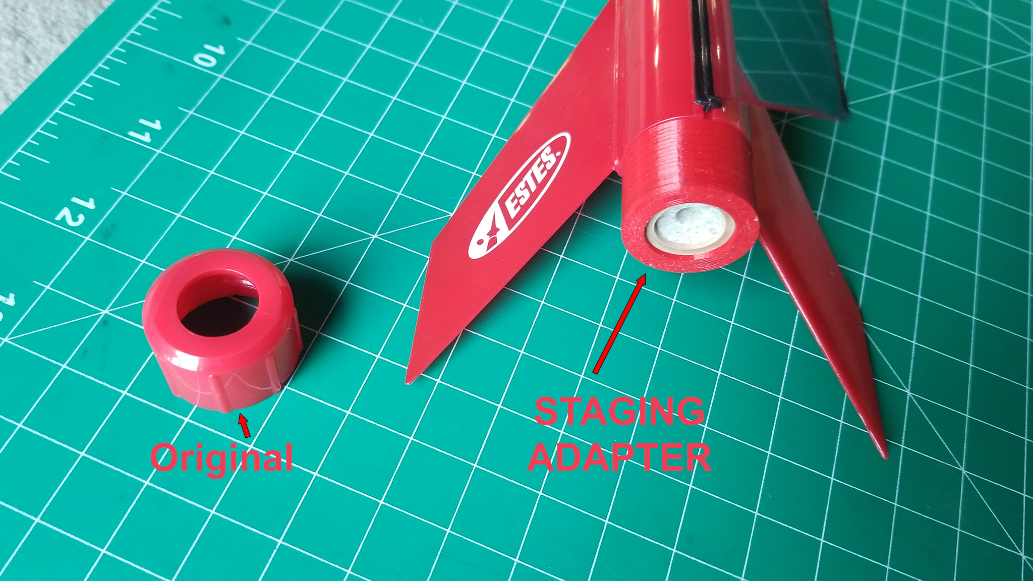 Astrocam staging adapter (and stage)