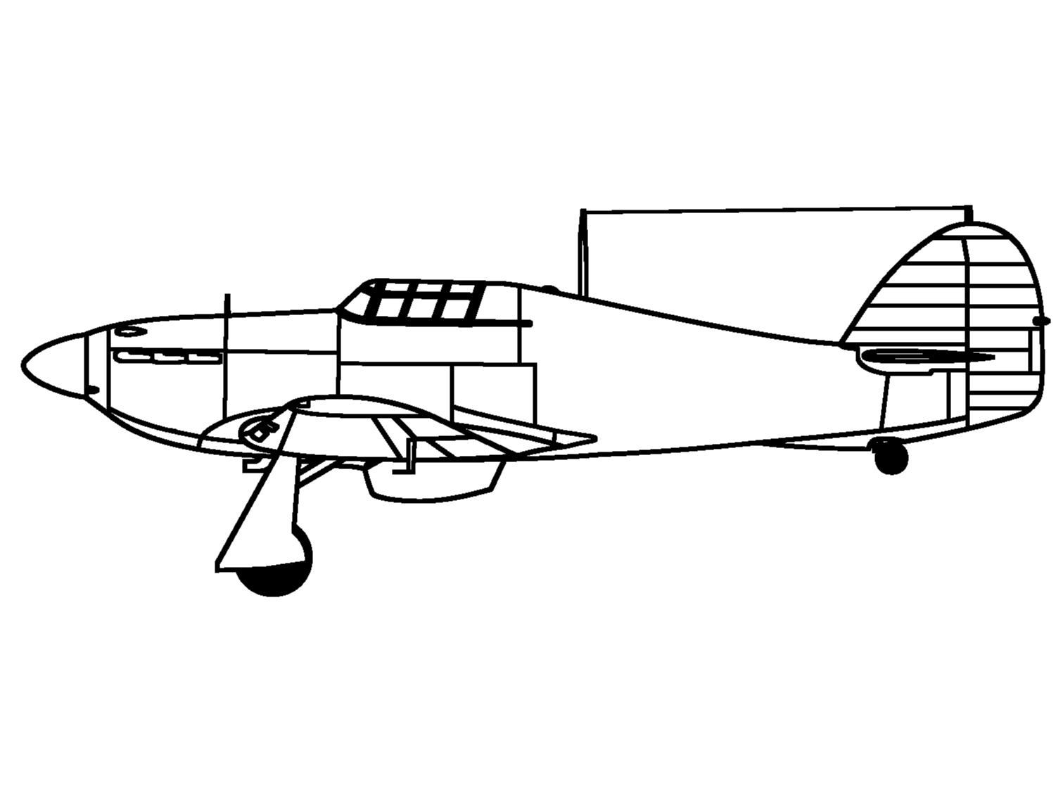 Hawker Hurricane Wall Art