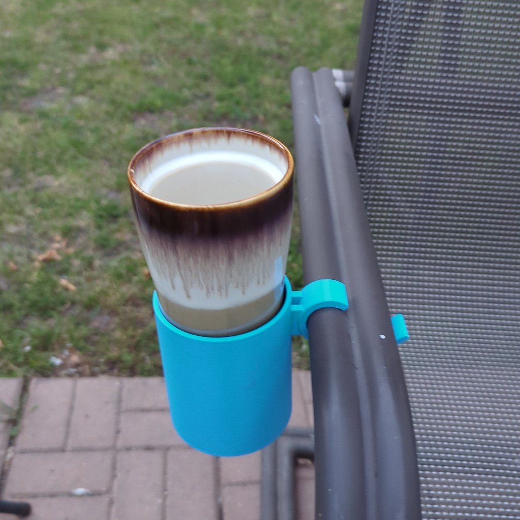 Cup Holder for 26mm Lawn Chair Arm