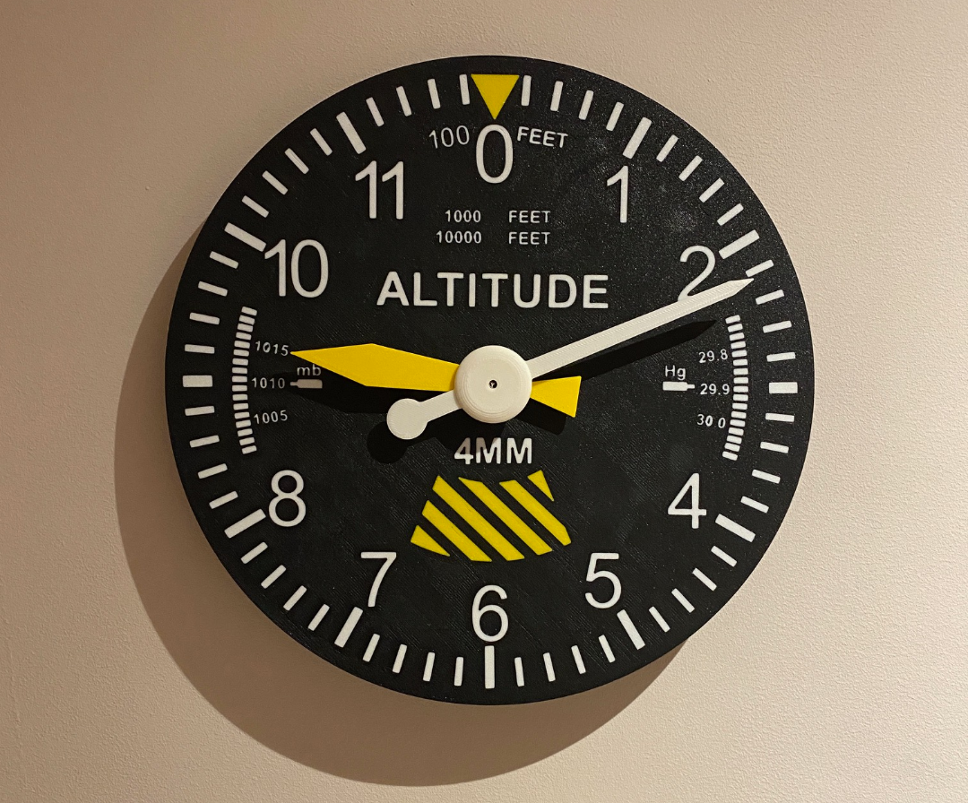 Reloj de pared ALTIMETRO