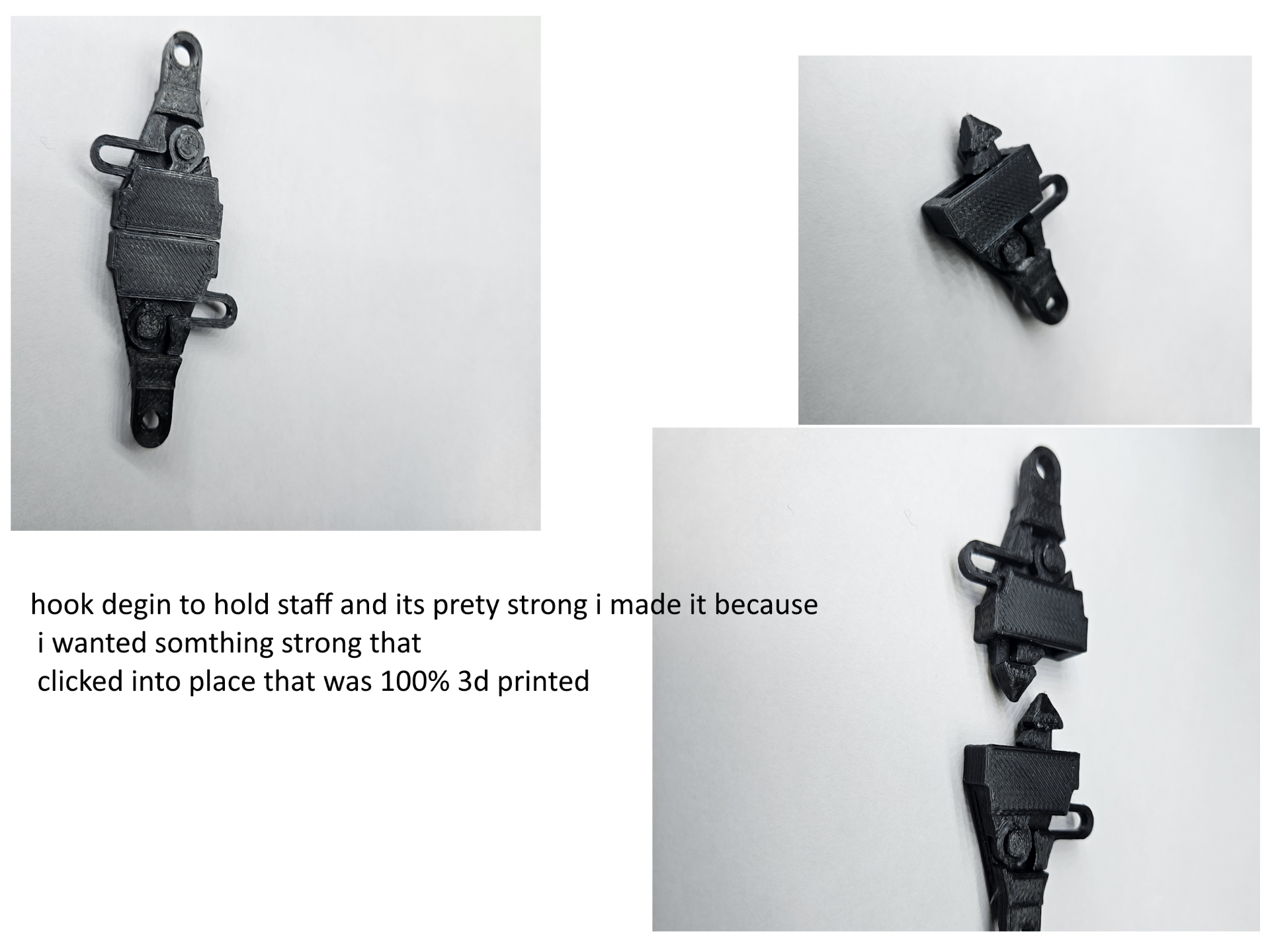 snap-fit clip system clip (strong)