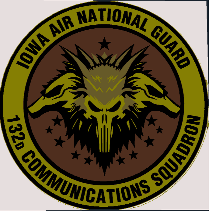 132d Comm Squad Morale Patch