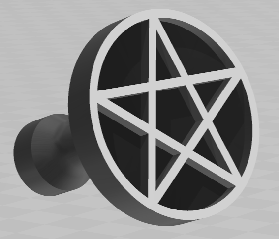 Pentagram Cuff Links | Gothic, Alternative Fashion