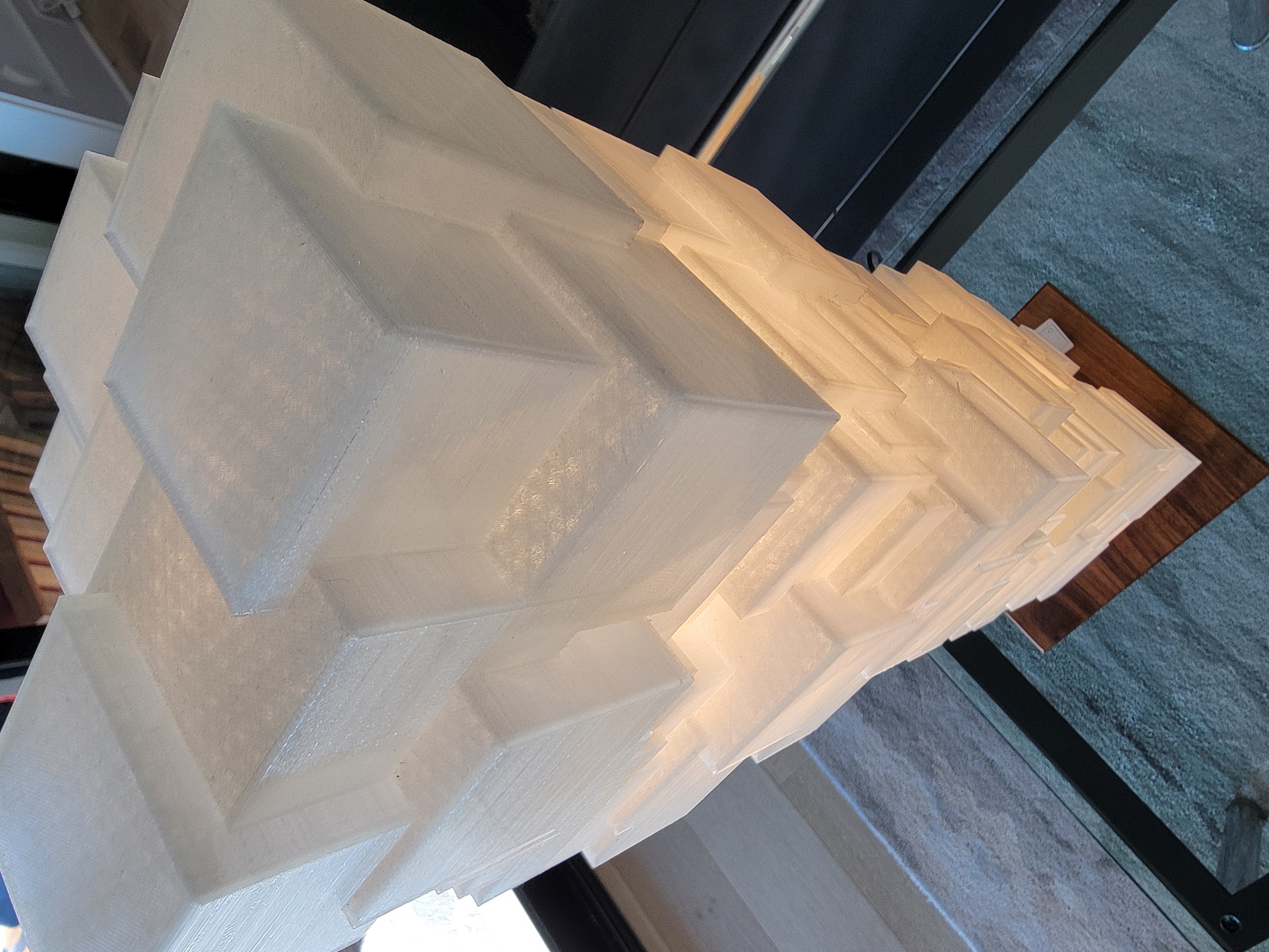 74 Randomly generated lamp forms using OpenSCAD