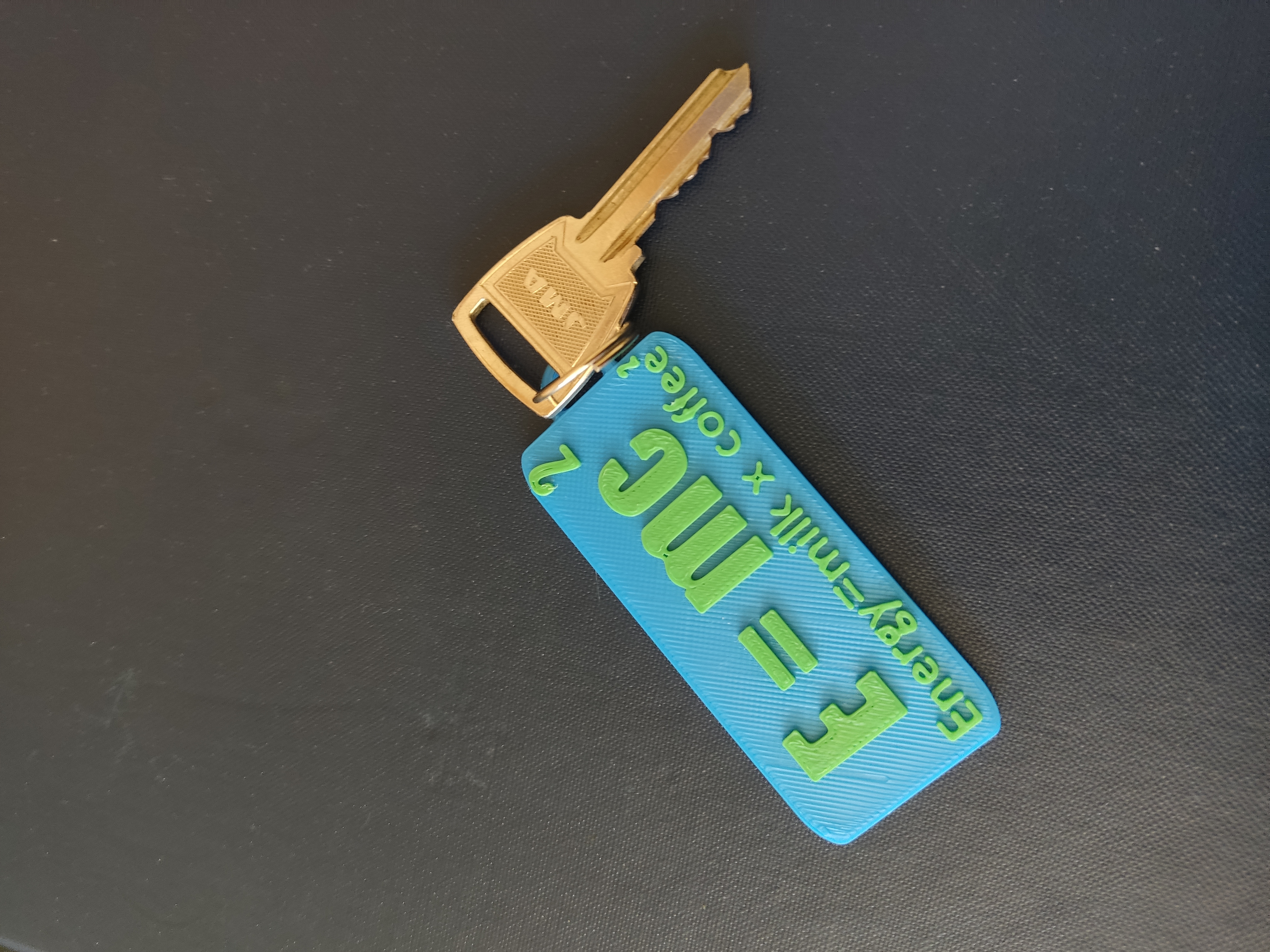 E=MC2_coffee joke keychain