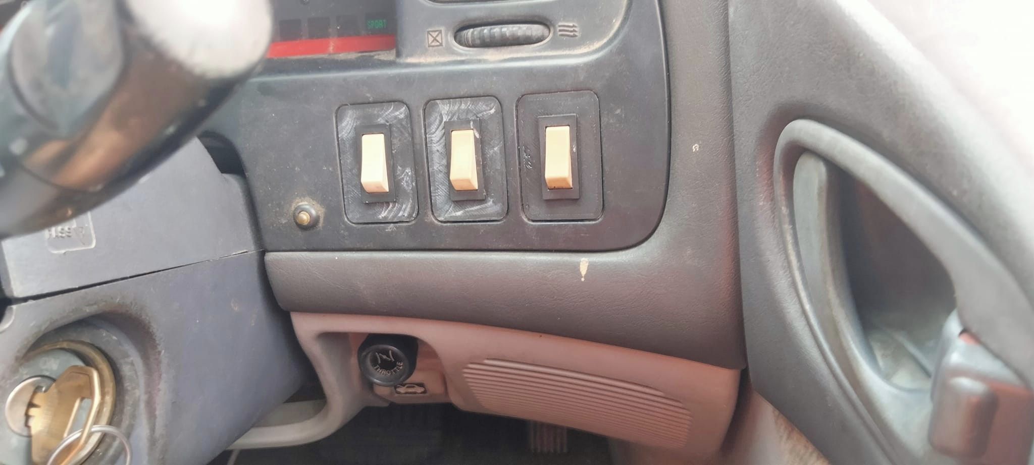 Mitsubishi Delica Switch Plate