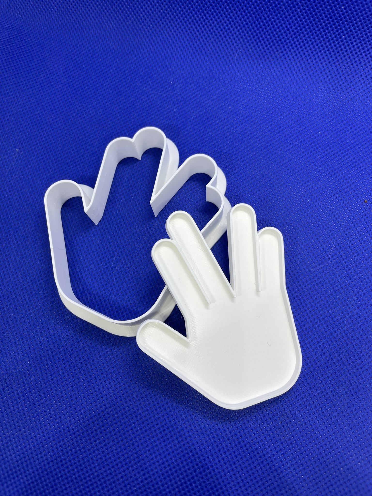 Spock hand cookie cutter