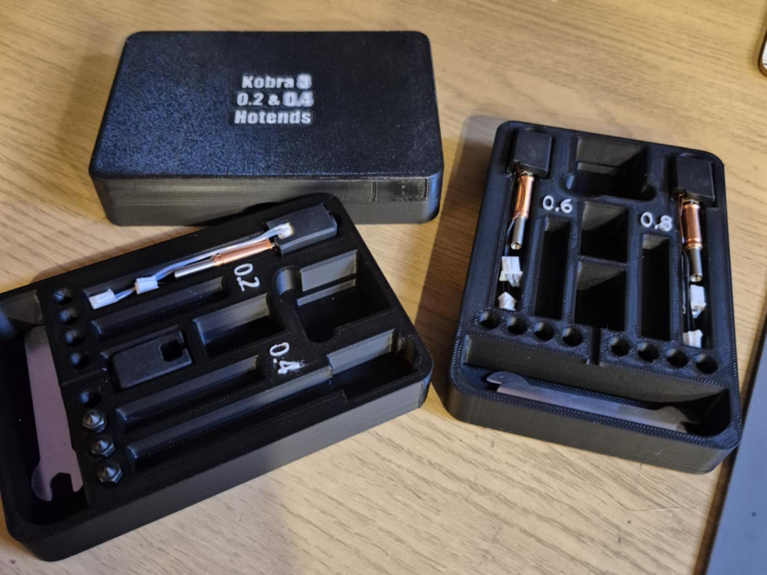 Upgrade Hot End Storage Box  Anycubic Kobra 3