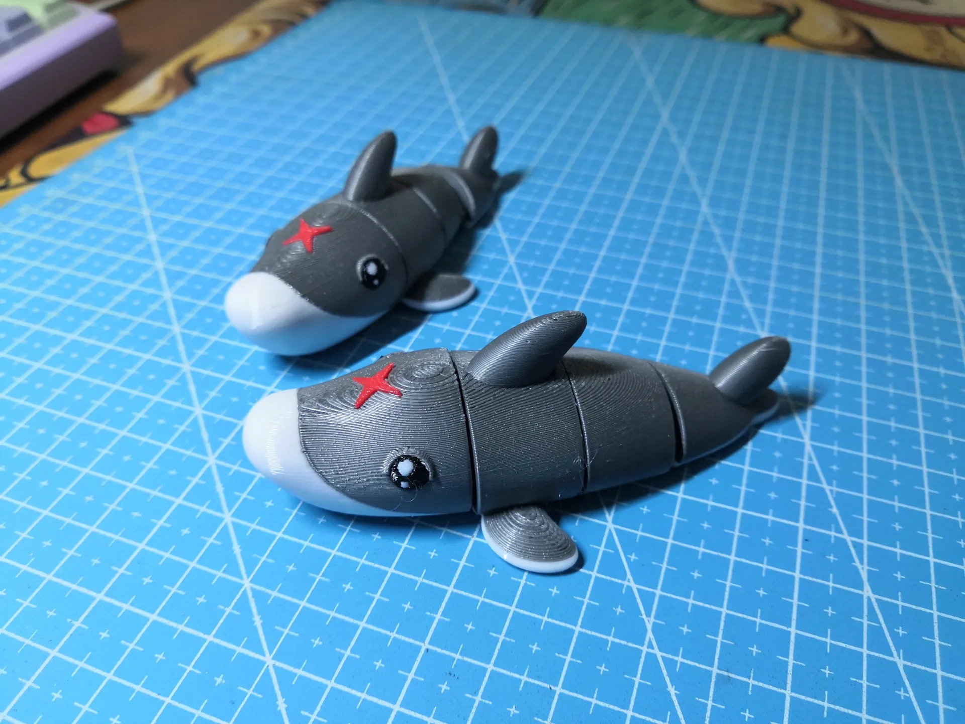 鲨鱼辣椒(bushi)可动 shark flexi
