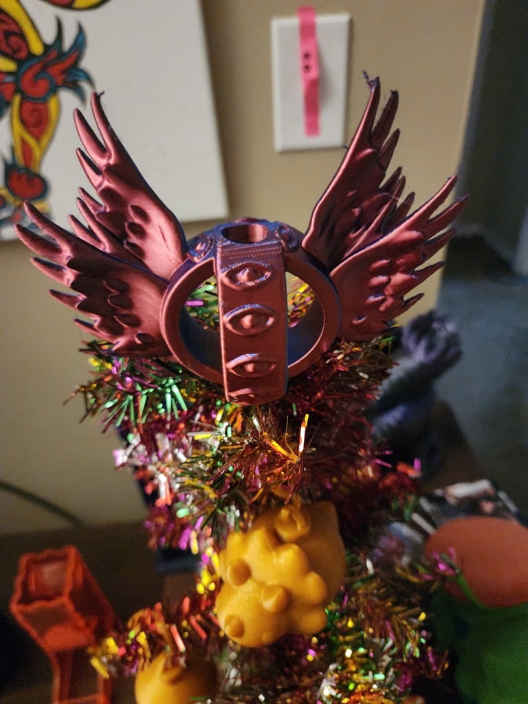 Ophanim angel (straw/tree) 2: Electric Boogaloo