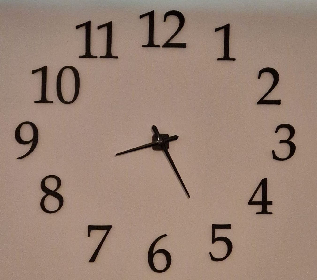 minimalistic scalable wallclock