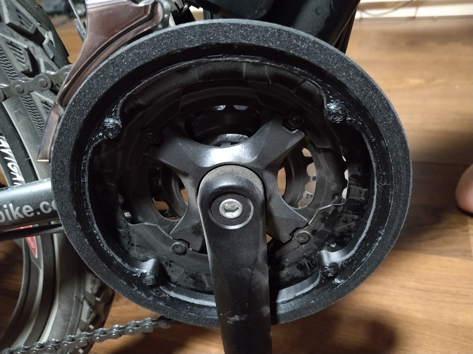 Chain guard for 26" MTB