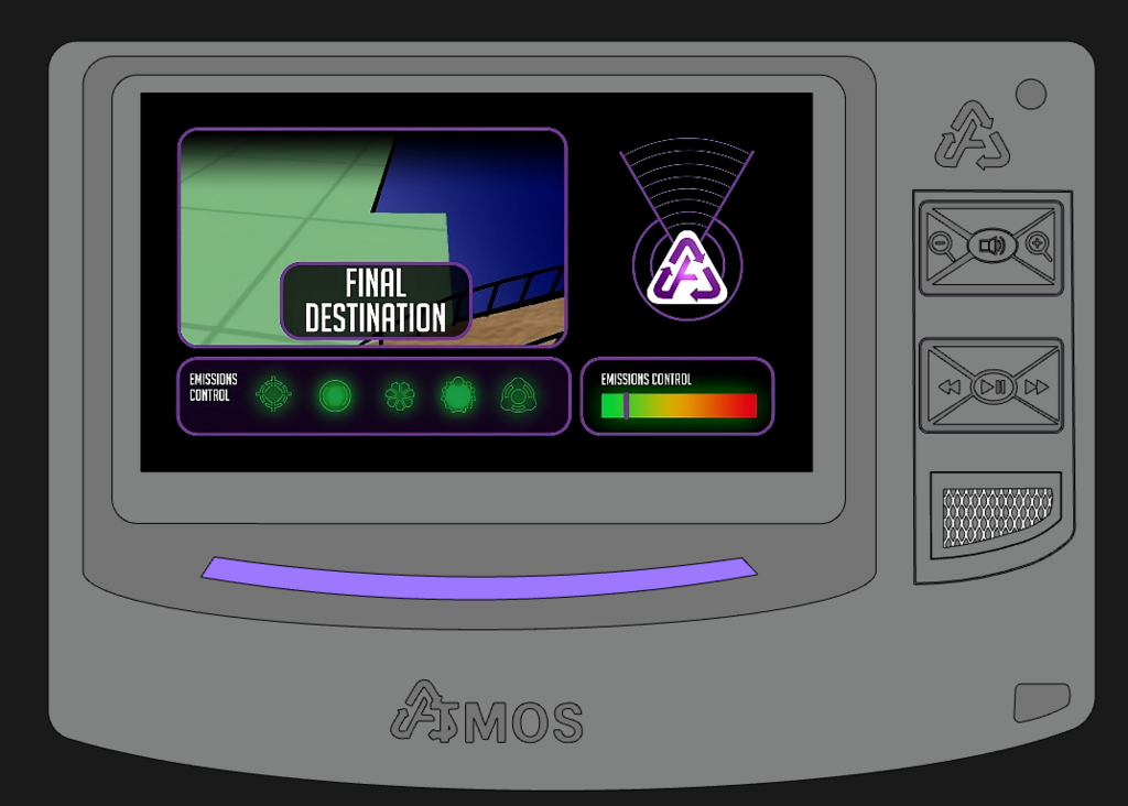 Atmos Sat Nav from The Sontaran Strategem