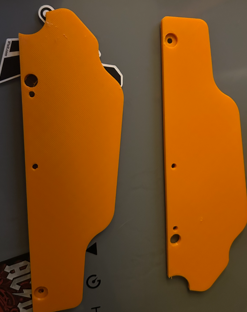 Arrma Fireteam 6s rear arm mud guards
