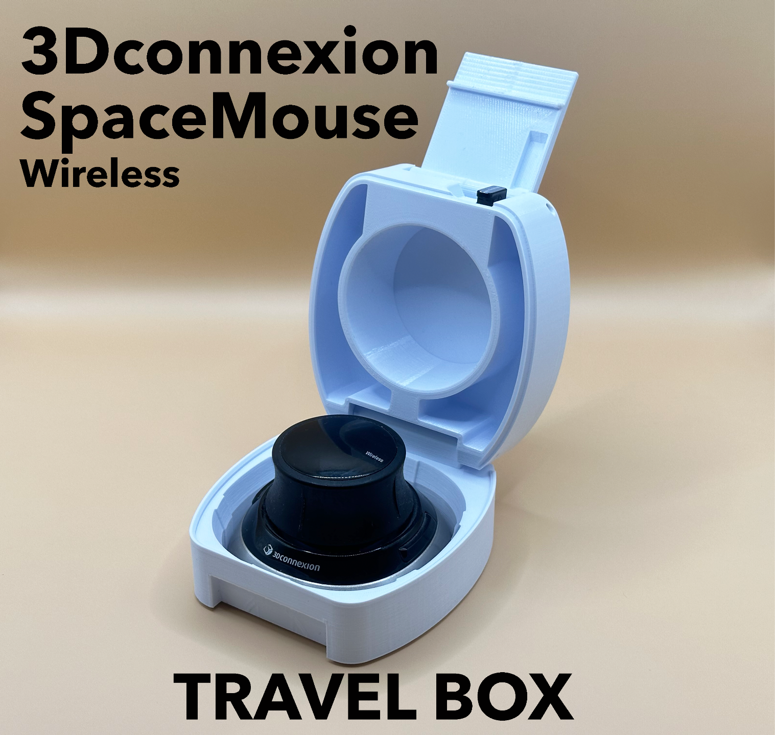 Travel Box for 3Dconnexion SpaceMouse Wireless