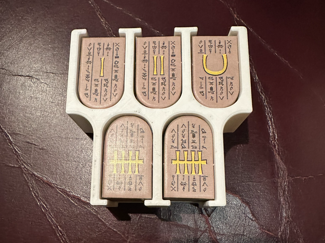 Ra Boardgame (Uberplay) Score Tablet Tray
