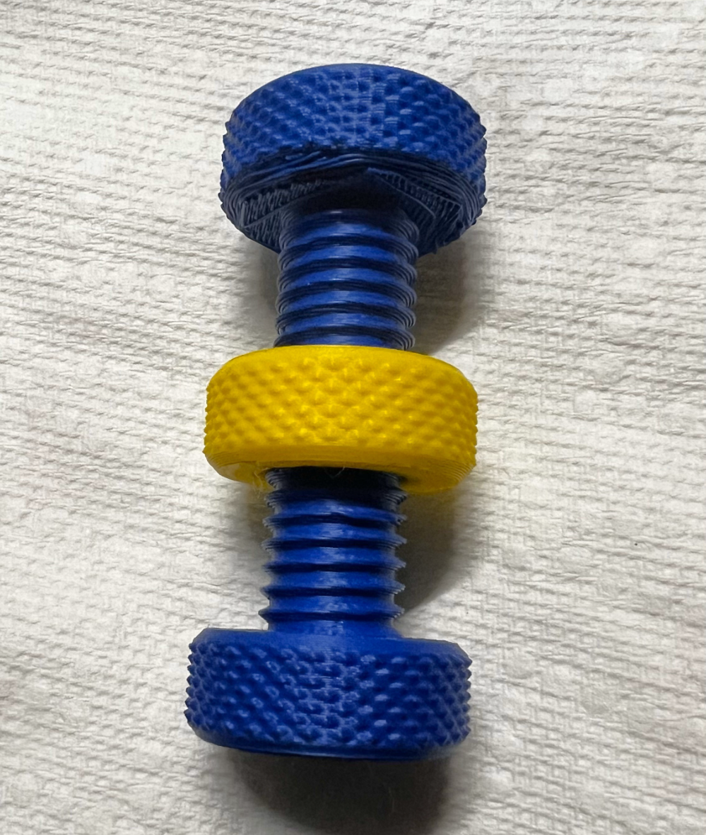Knurling Bolt