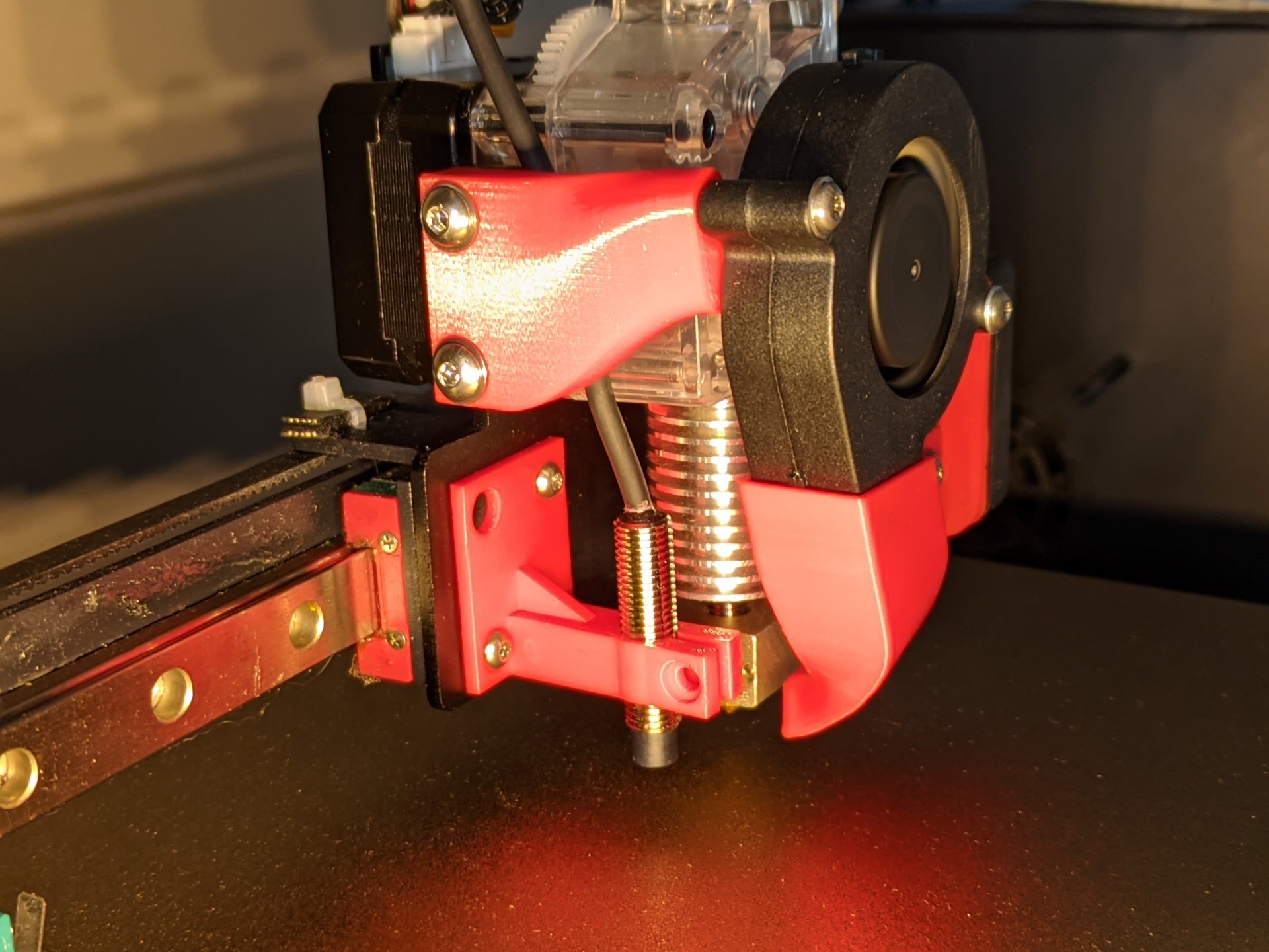 KP3S V6 Mod SPINDA inductive probe sensor mount
