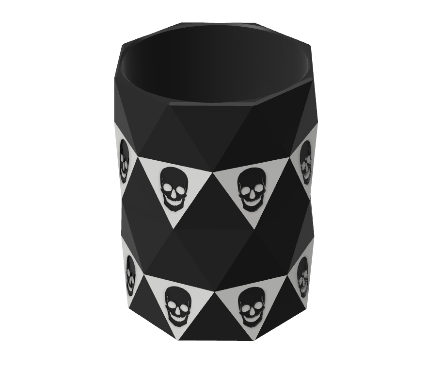 Skull Pen Holder