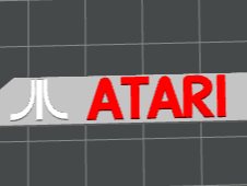 ATARI 130 XE Label