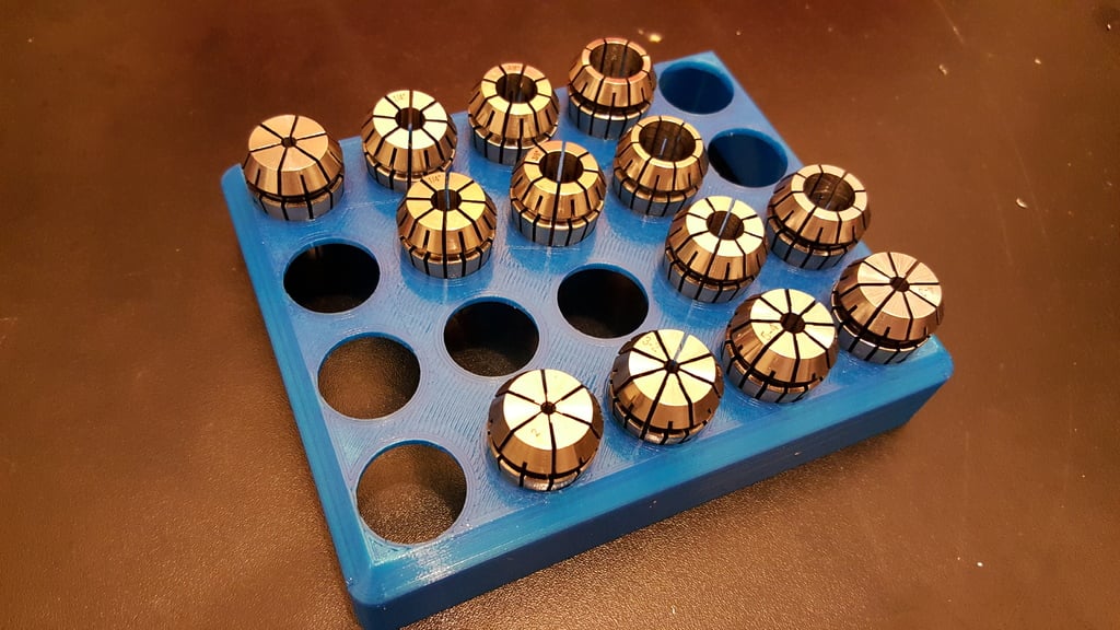 Quick and Easy ER20 Collet Rack
