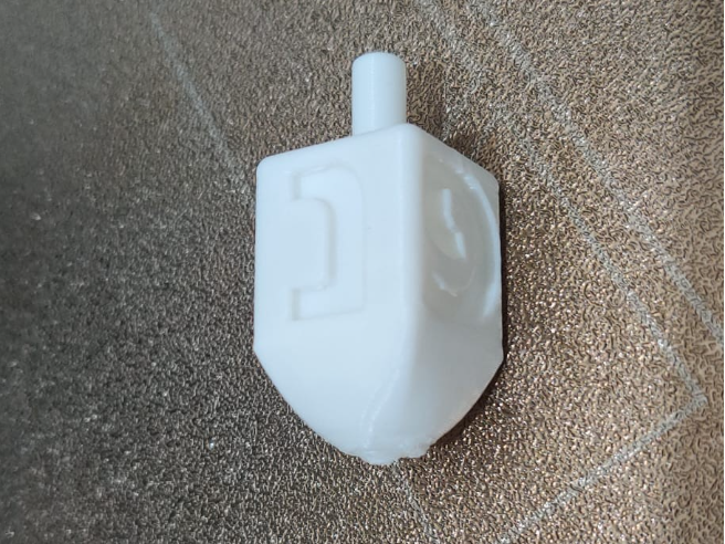 Hanukkah spinning top