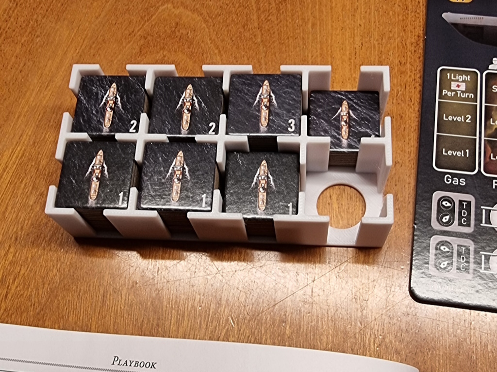 Wolfpack convoy counter tray