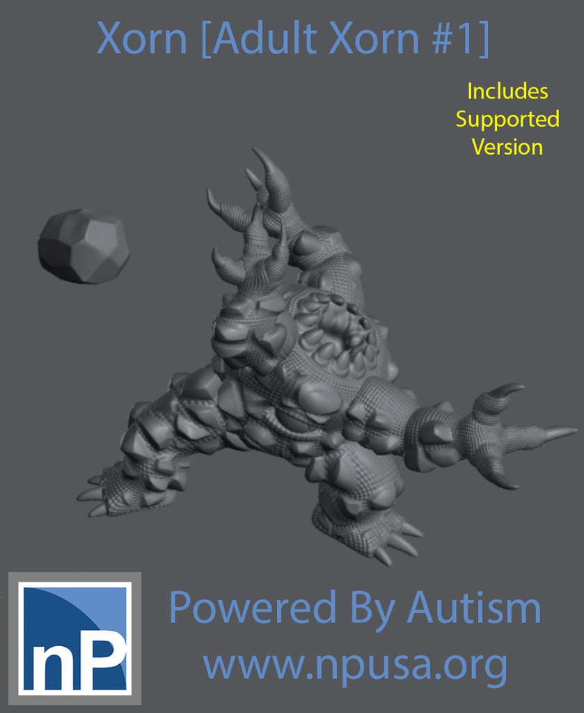 Adult Xorn