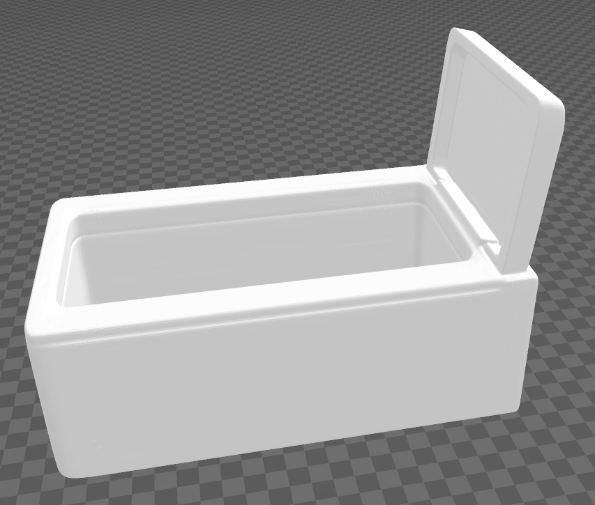3D Toilet For 3D Poop