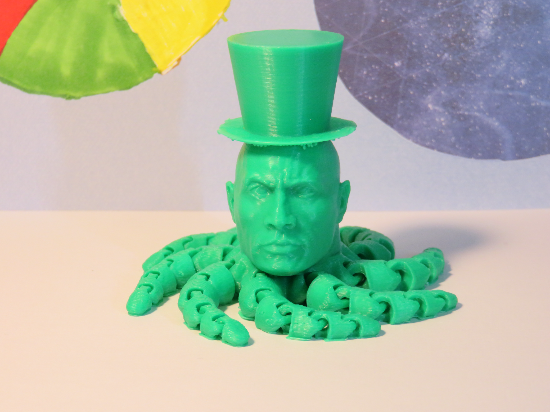 rocktopus with a tophat