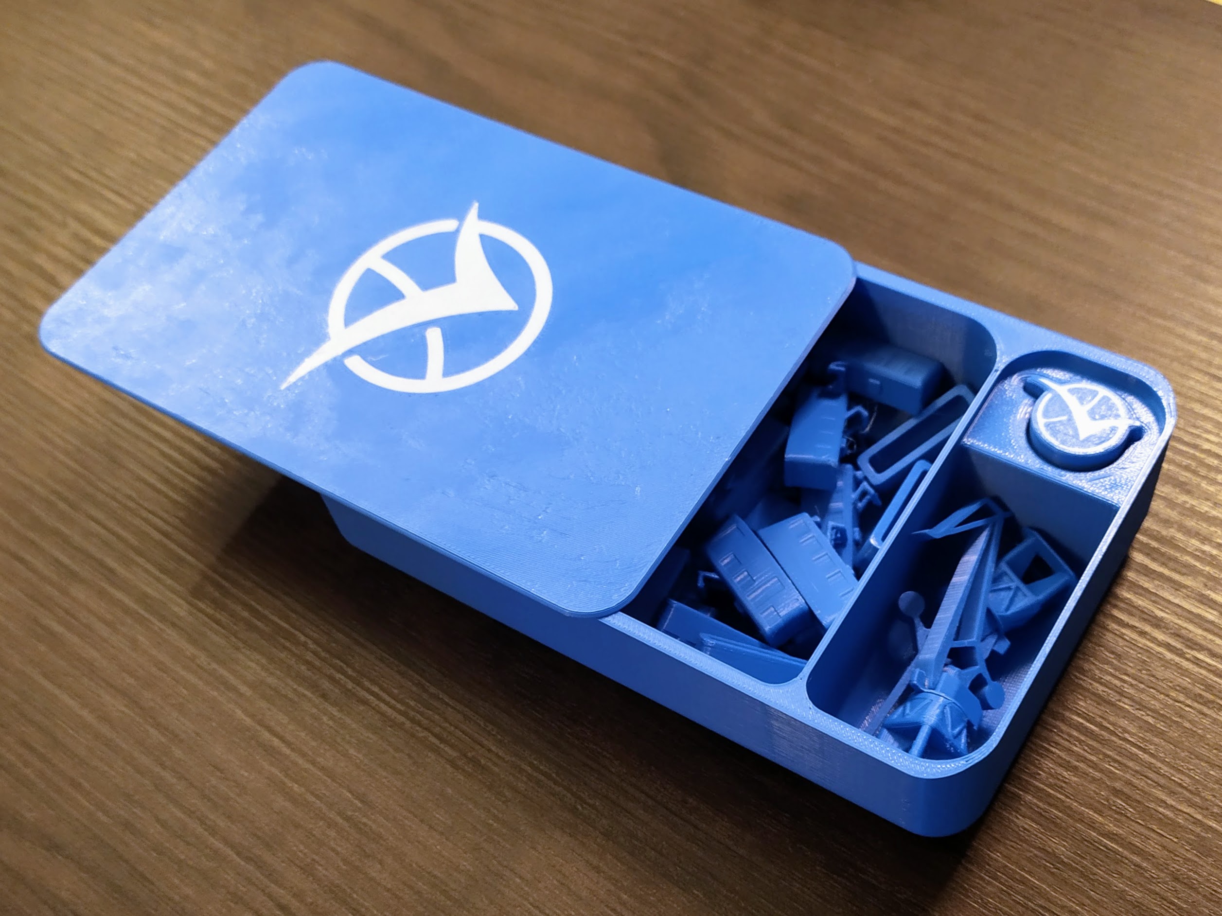 Component boxes for Ticket to Ride Gothenburg.