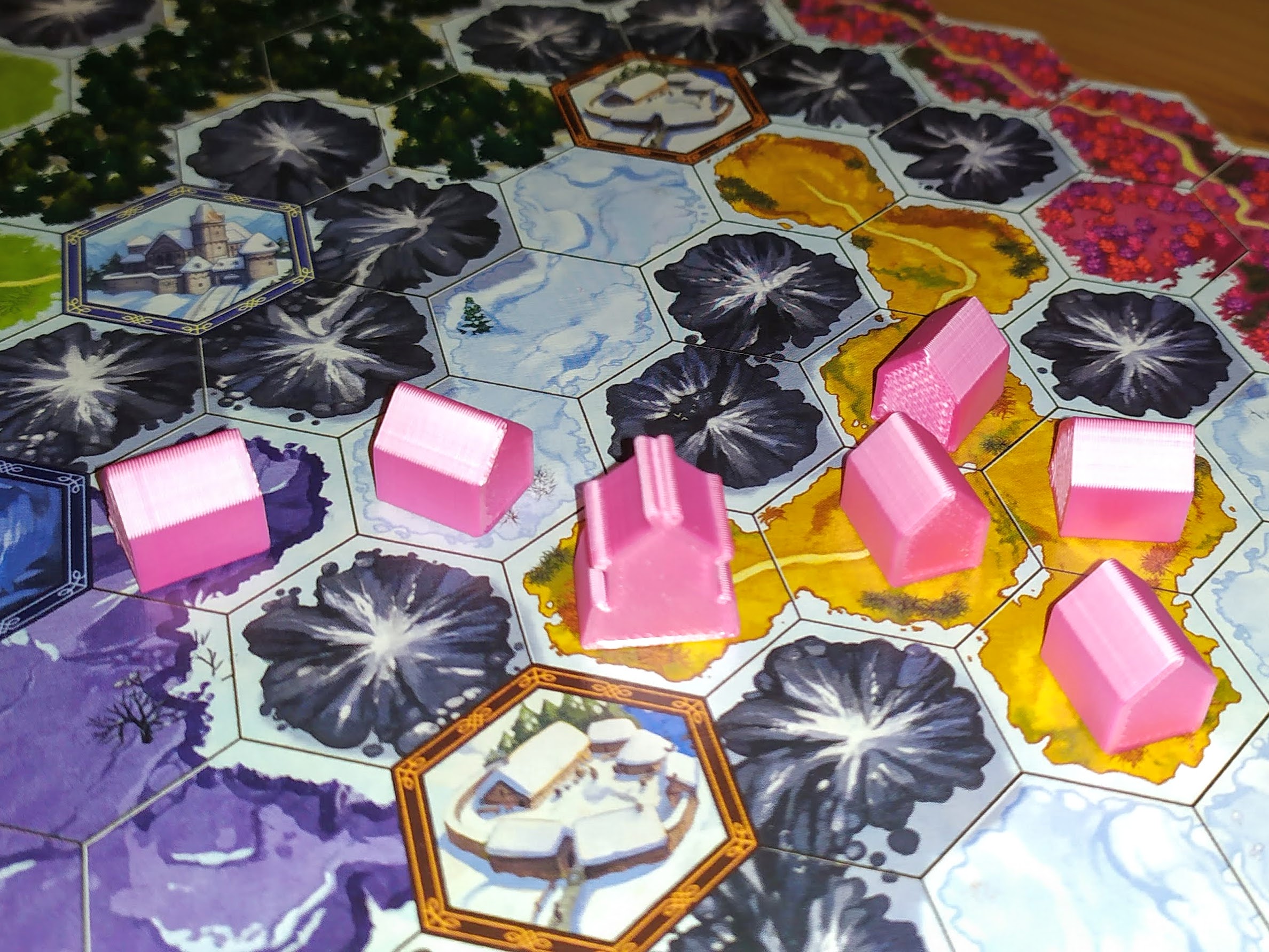 Player Tokens for Winter Kingdom