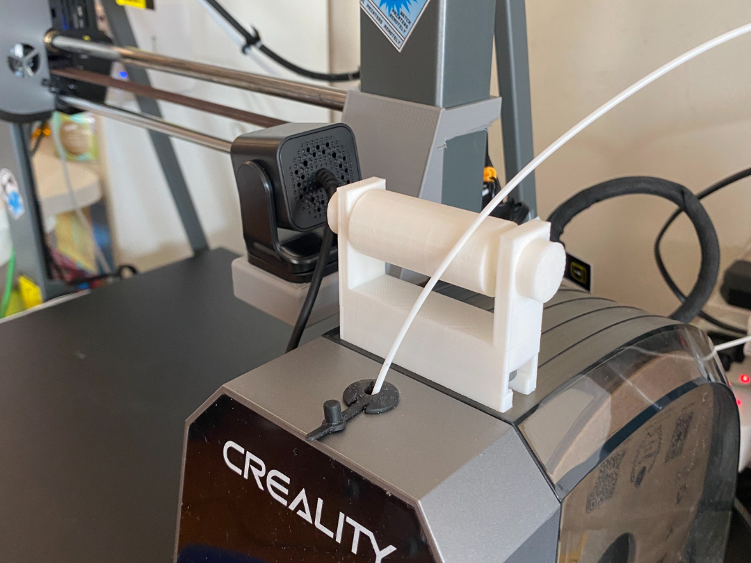 Filament guide for Creality Space PI Dryer