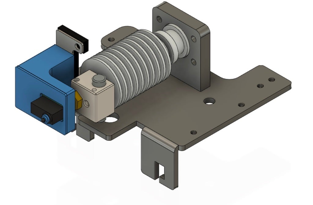 Anycubic Chiron X-Carriage (STEP, Fusion360)