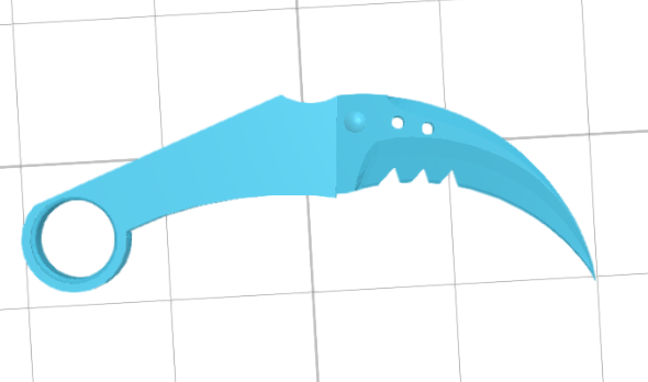 Partially Serrated Karambit