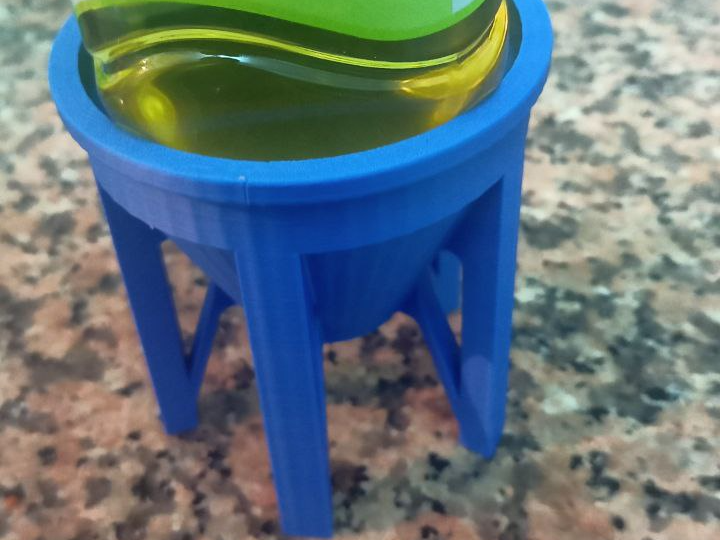 Gota Final de aceite / botella de aceite