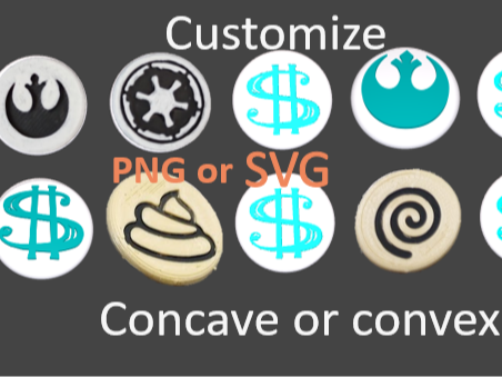 Coin from PNG or SVG maker