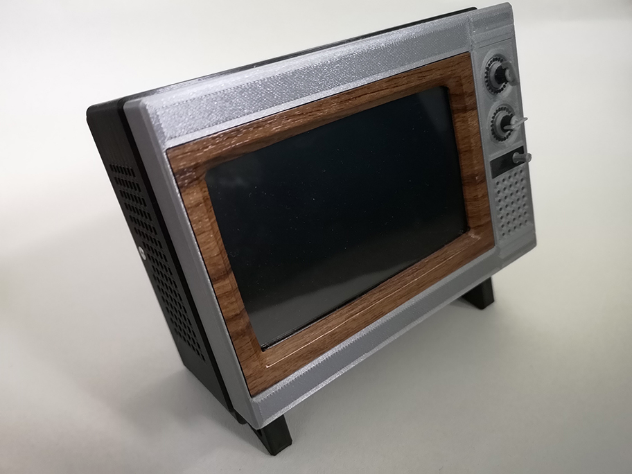 Raspberry PI CRT TV Style case