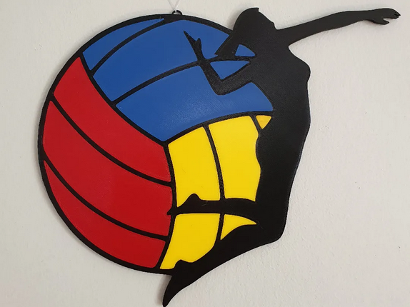 Volleyball Women Wall Decor