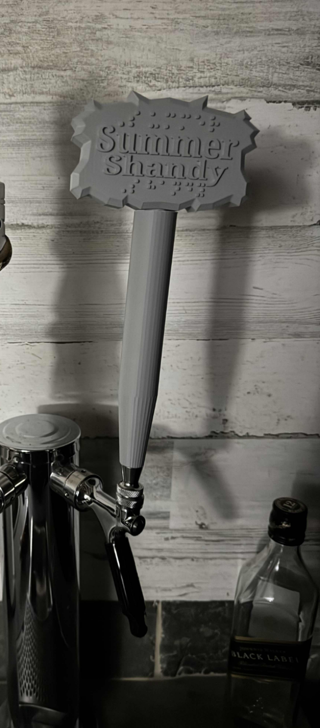 Beer Tap Handle and Topper