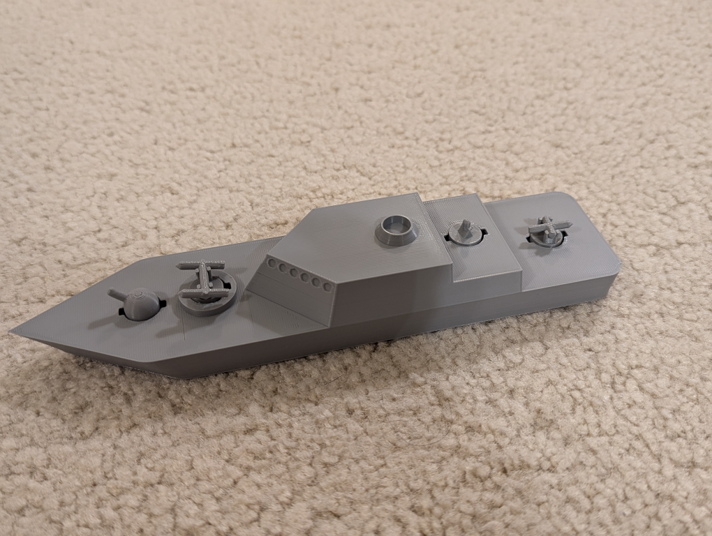 Simple Modular Missile Frigate