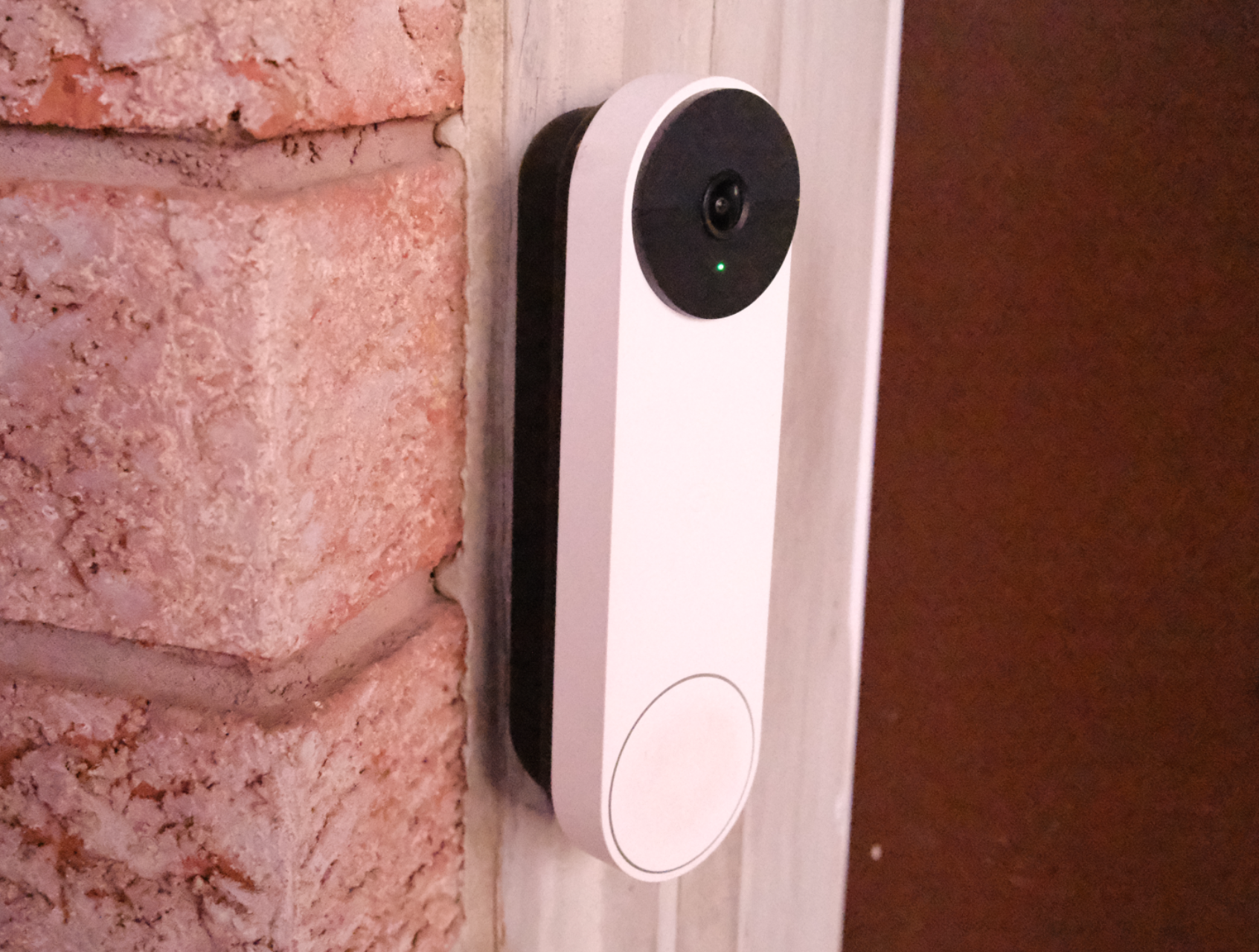 Angled Google Nest Battery Doorbell  Mount