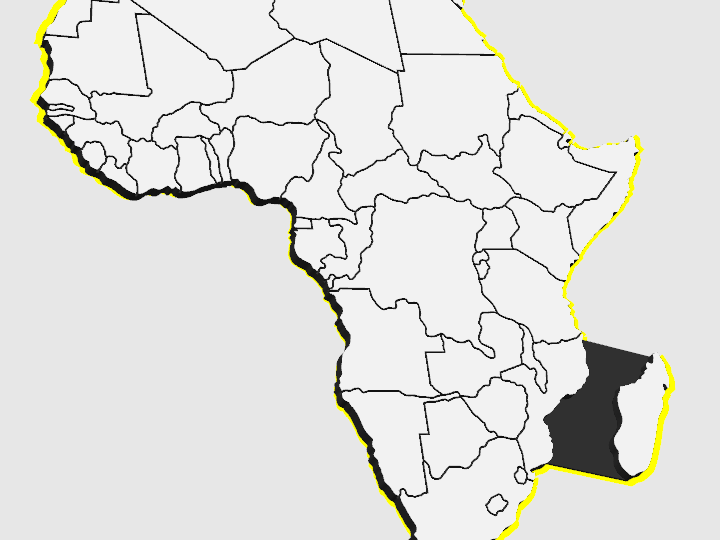 Afrika Karte
