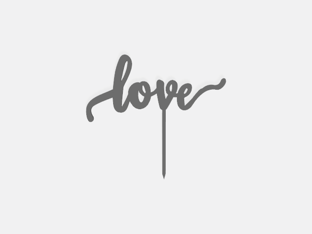 Topper LOVE