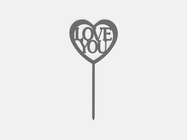 Topper LOVE YOU