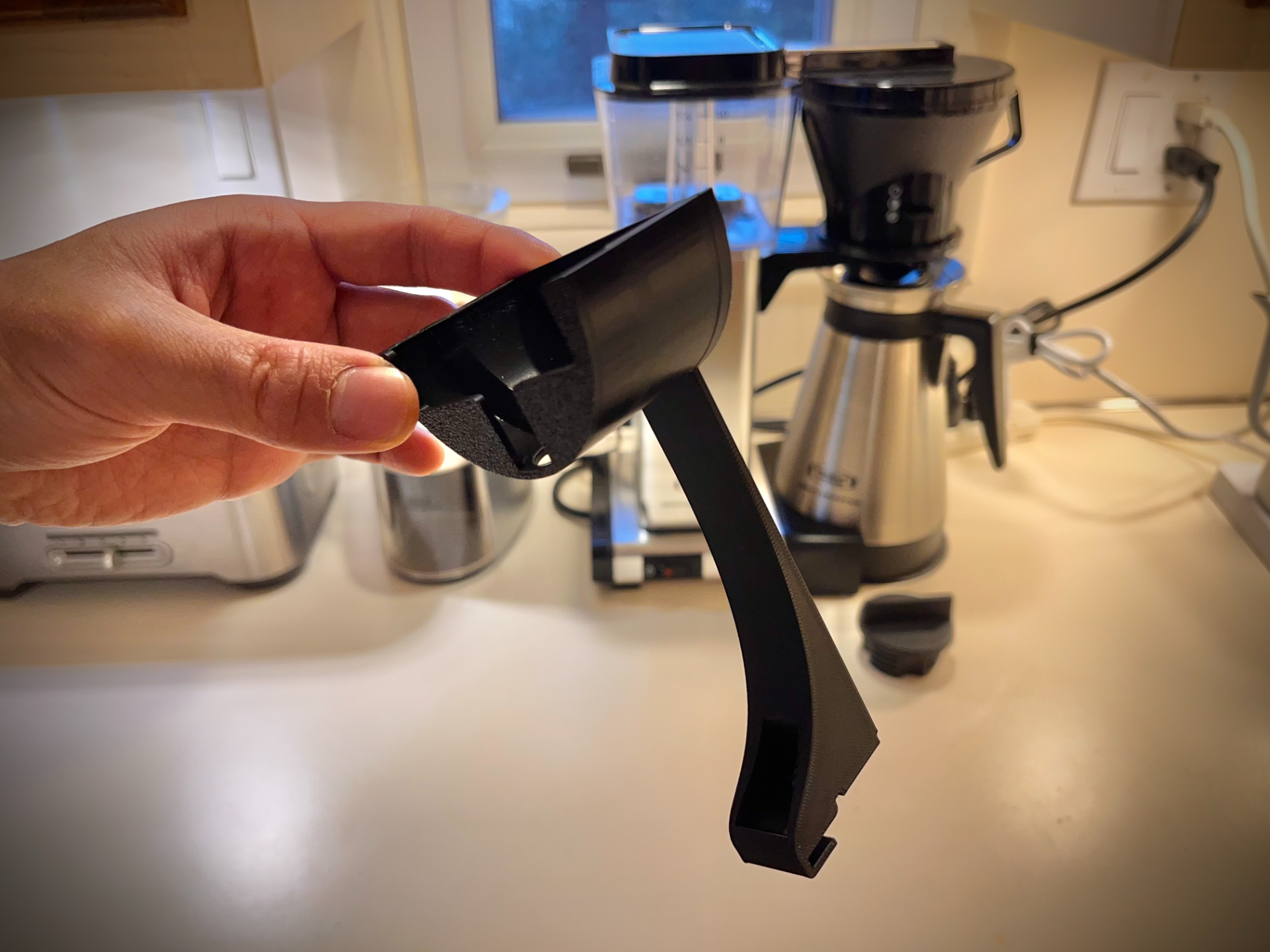 Holder for Moccamaster KBT Coffee Maker Lids