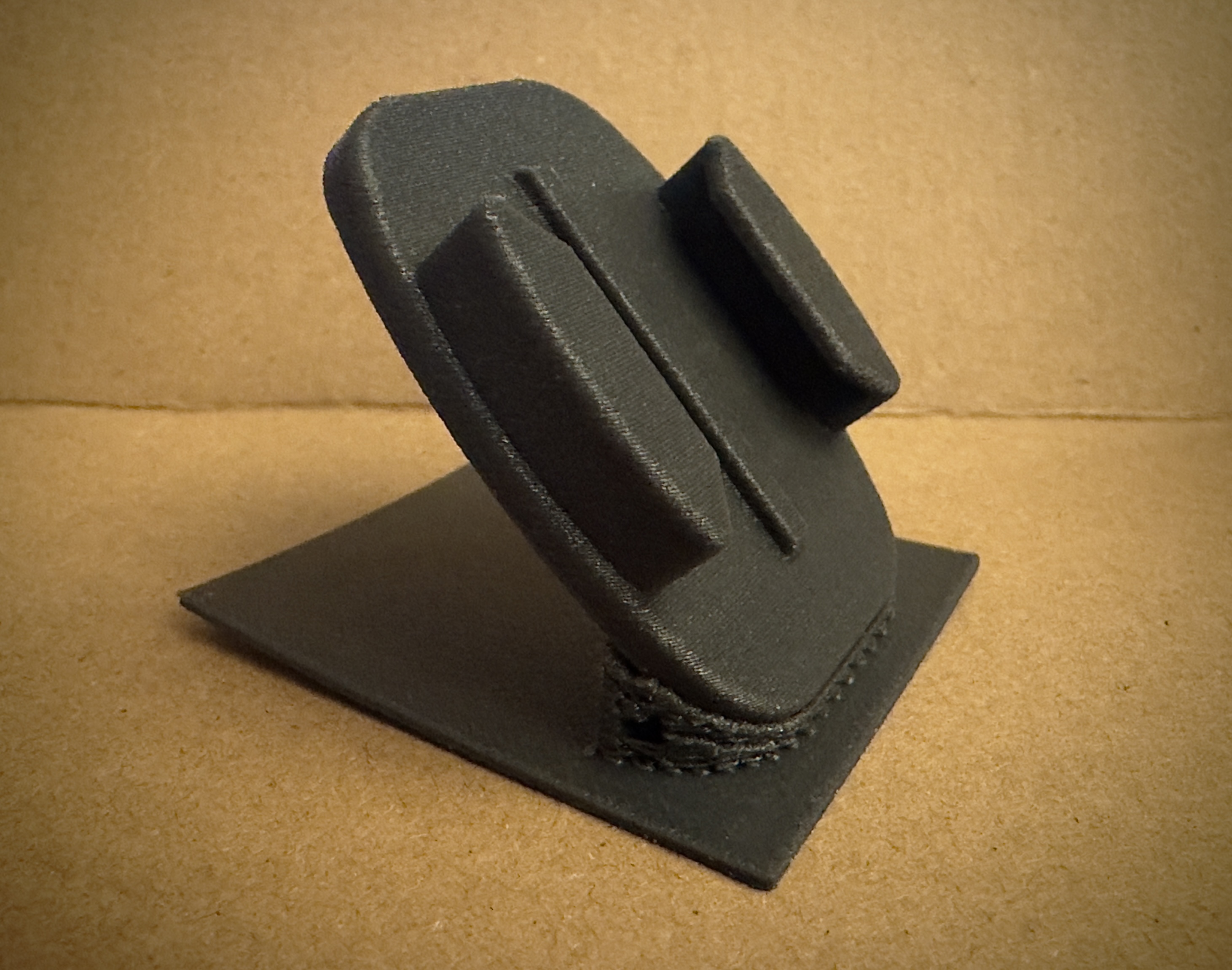 GoPro Curved Helmet Mount - PA6-GF