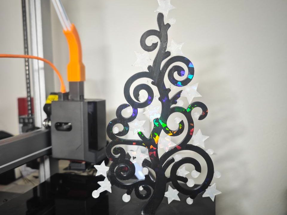 Stylized tree home decoration for Christmas