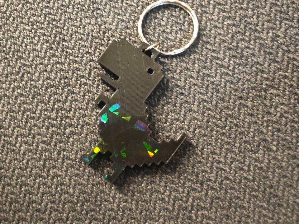 Dino google chorme offline modus FLEXY key chain