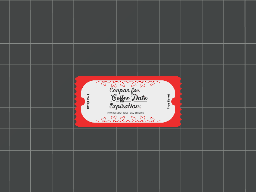 Coffe Date Valentine's Day gift for you love